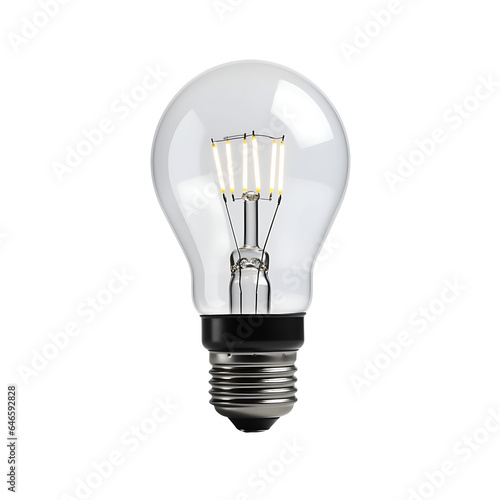 Edison Light bulb with no background