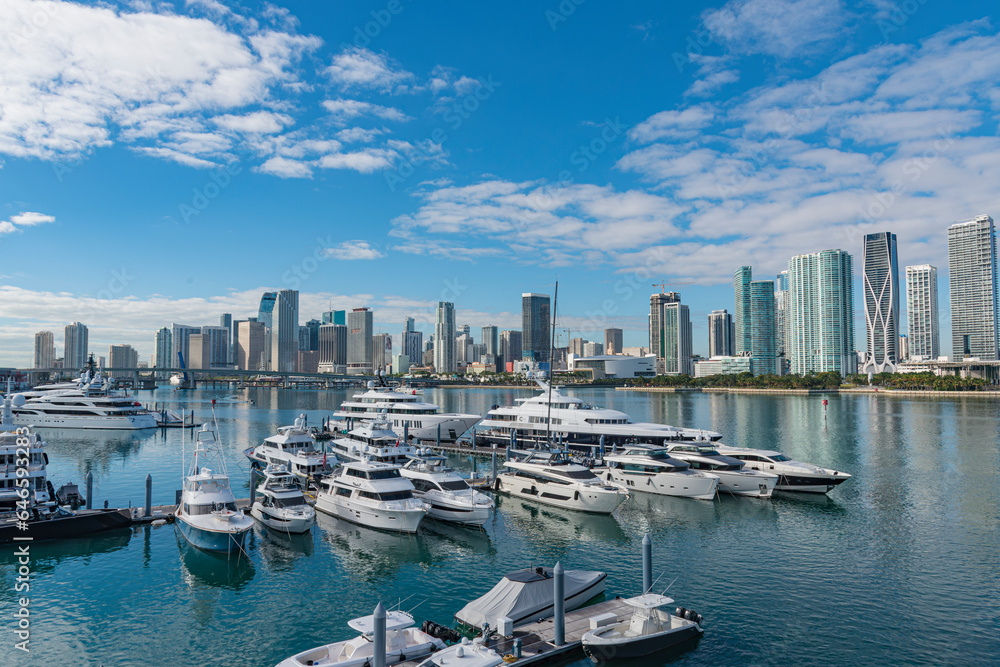 Skyscrapers and skyline of Miami, Florida