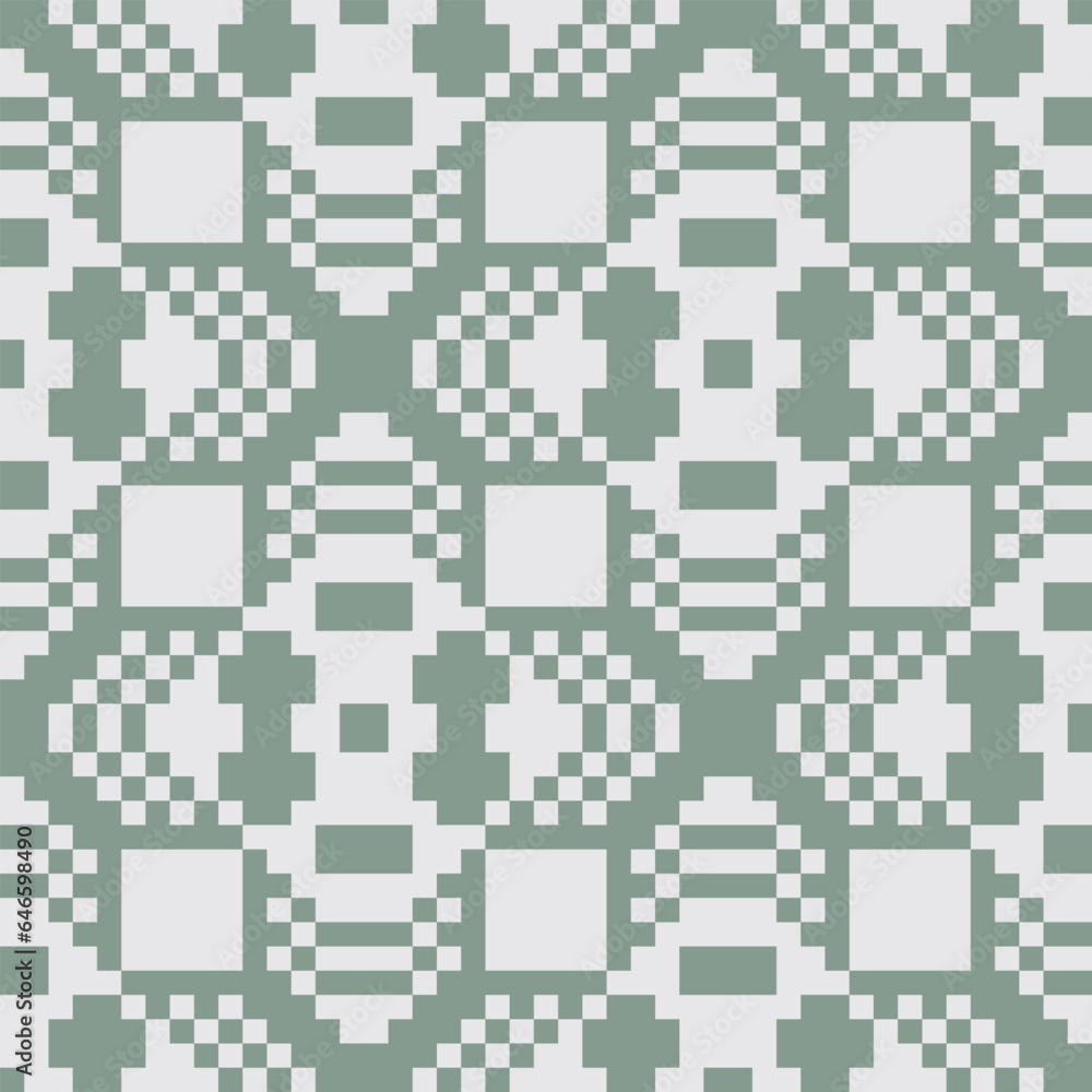 Pixel abstract pattern