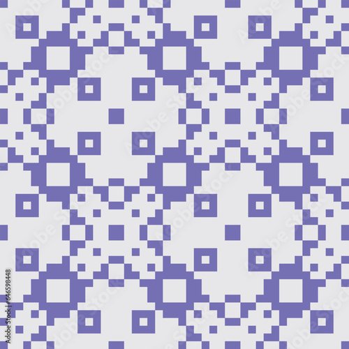 Pixel abstract pattern