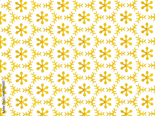 gift paper, gift wrapping paper seamless pattern, gold flower febric pattern
