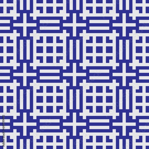 Pixel abstract pattern