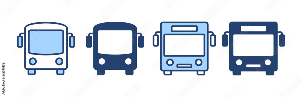 Bus icon vector. bus sign and symbol Bus icon vector. bus sign and symbol