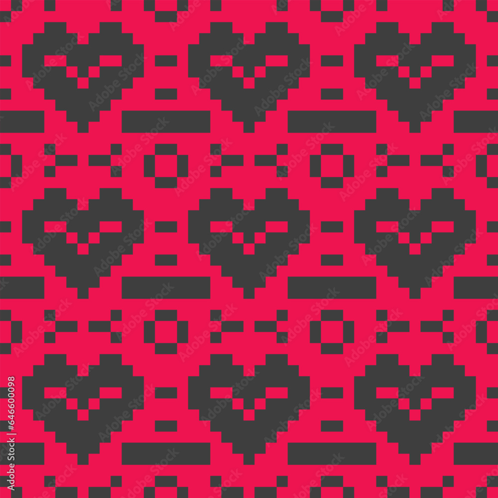 Pixel abstract pattern Pixel abstract pattern