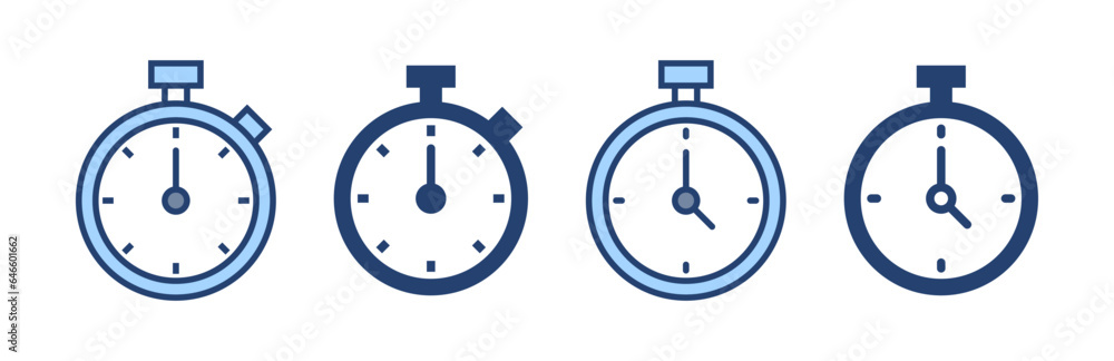 Stopwatch icon vector. Timer sign and symbol. Countdown icon. Period of time Stopwatch icon vector. Timer sign and symbol. Countdown icon. Period of time