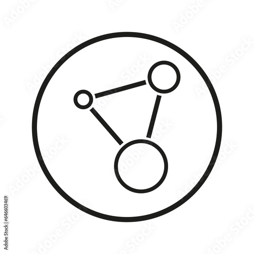 Network icon. Vector illustration. EPS 10.