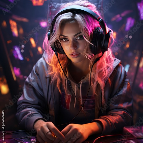 DJ in action