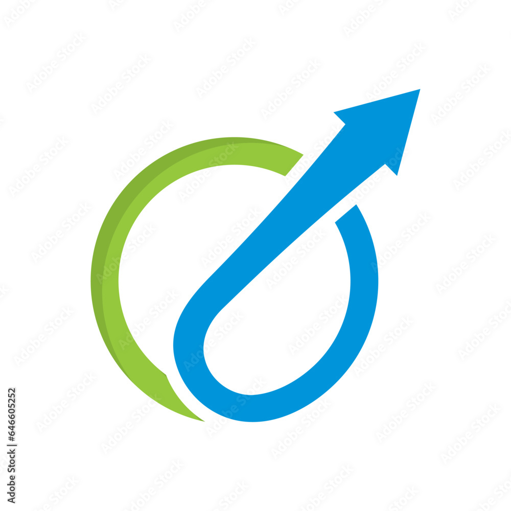 Arrows logo template vector icon illustration Arrows logo template vector icon illustration