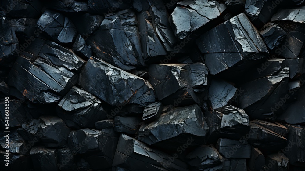 黒い鉱石の背景