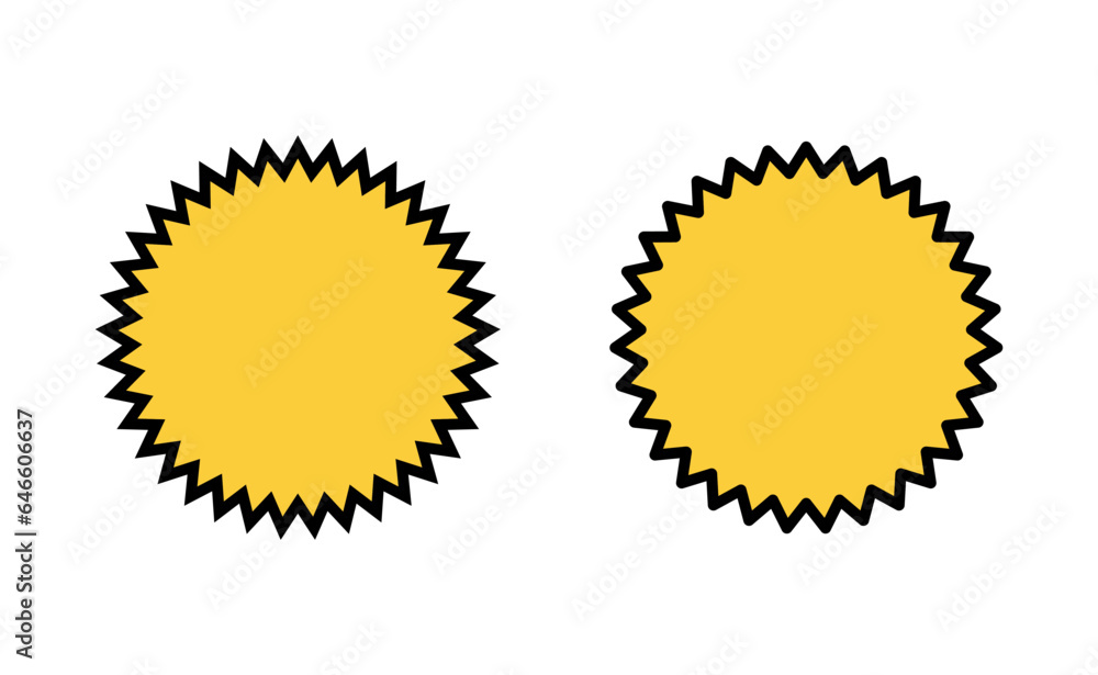 Fototapeta premium Badge icon set for web and mobile app. Awards icon vector. Achieve sign and symbols