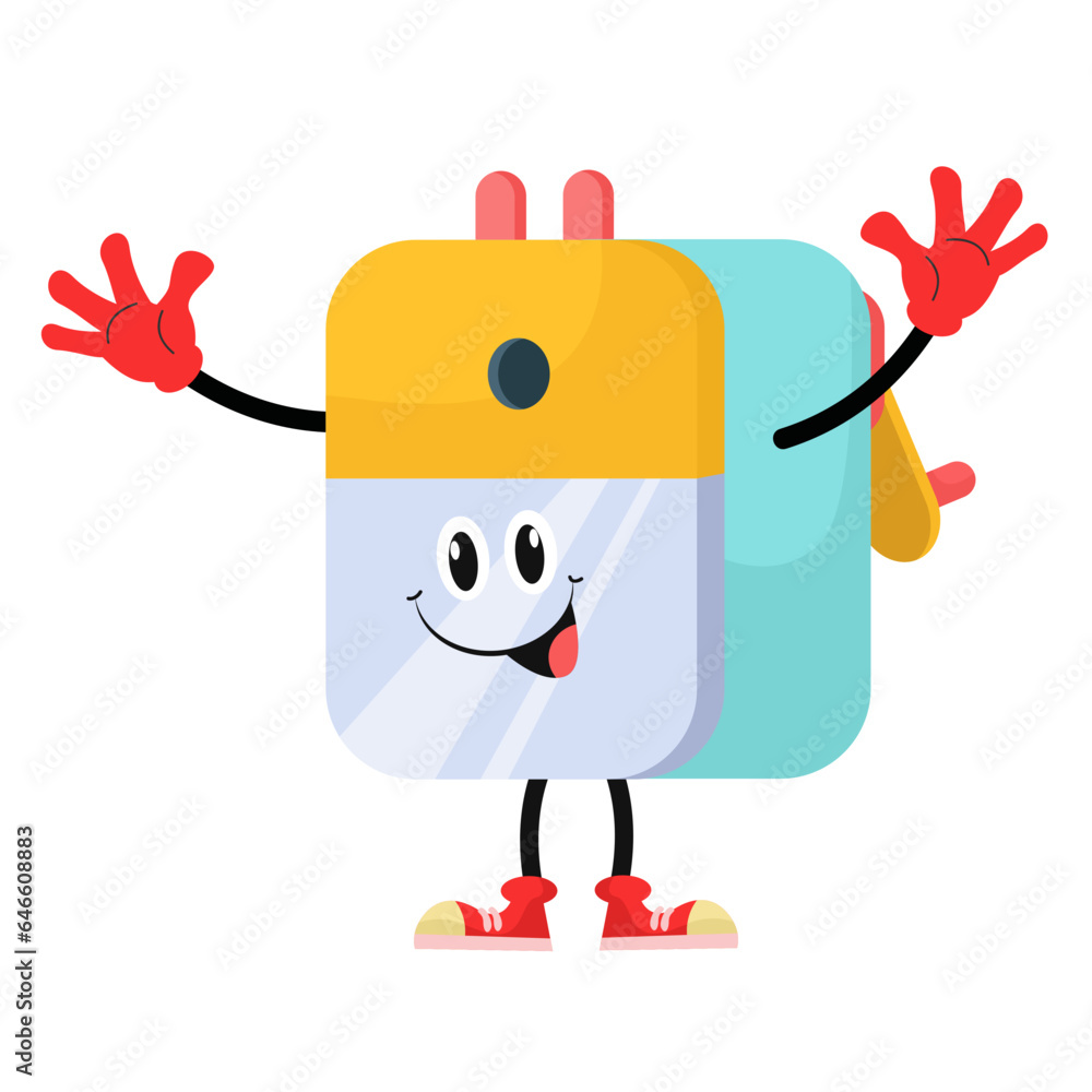 vector cute pencil shavings character vector cute pencil shavings character