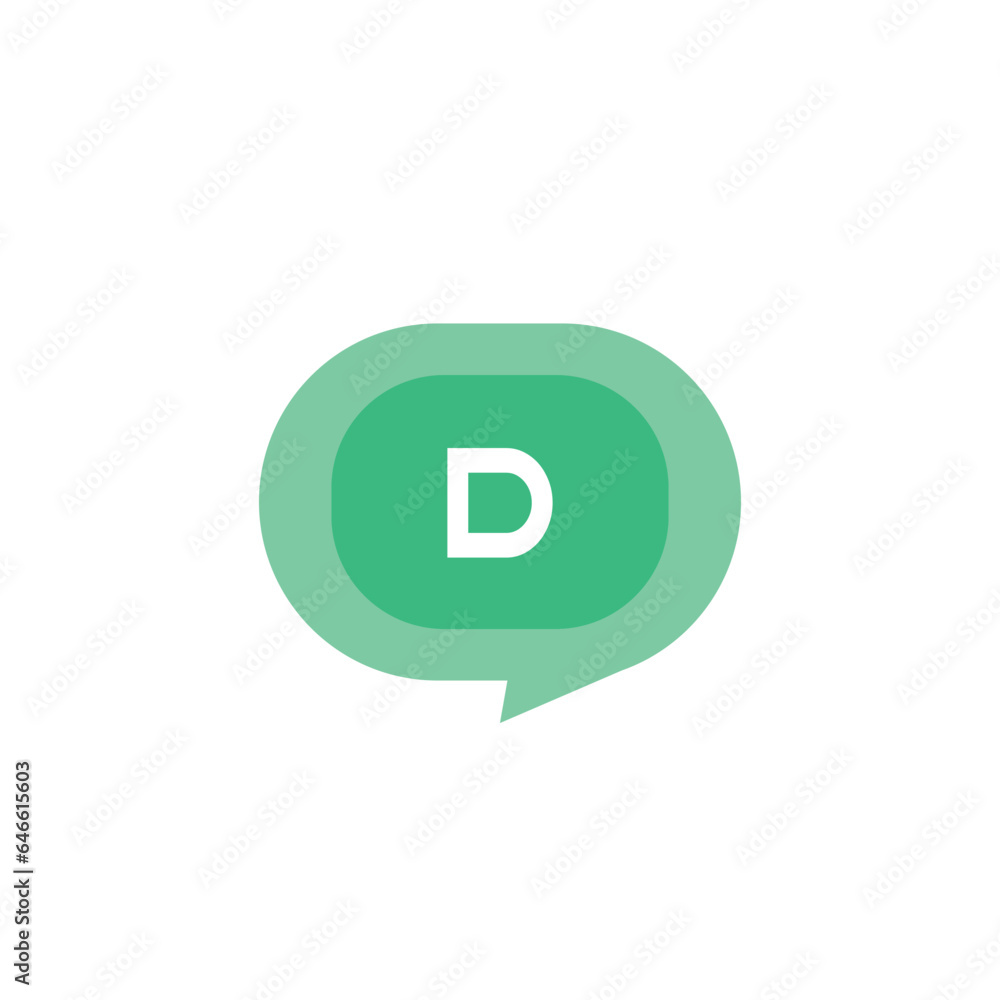 Initial Letter D Logo Template Vector Design Initial Letter D Logo Template Vector Design