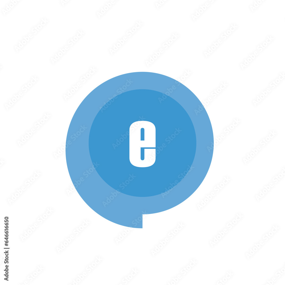 Initial Letter Logo E Template Vector Design Initial Letter Logo E Template Vector Design