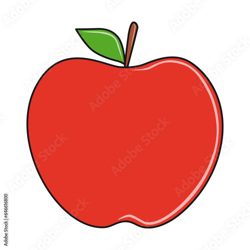 apple vector illustration