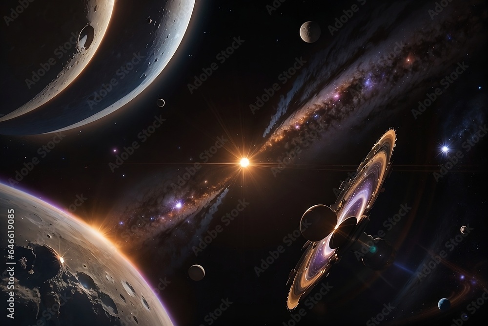 Obraz premium planet in space