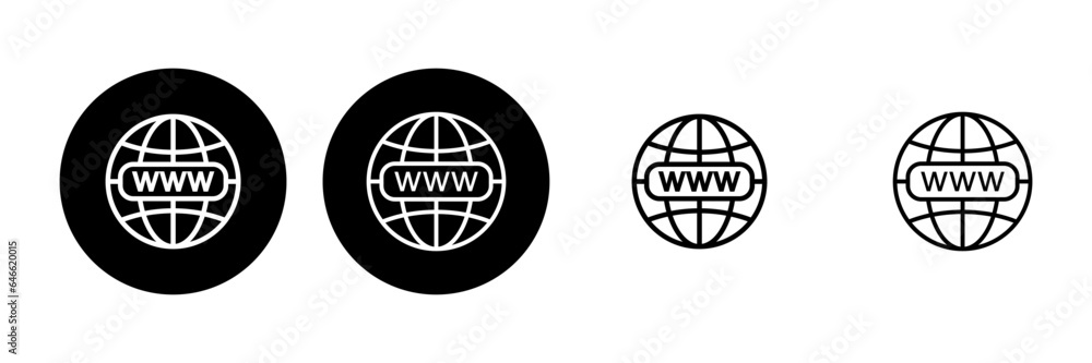 Web icon set. go to web icon. web click icon Web icon set. go to web icon. web click icon