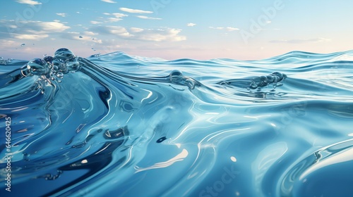 水の波紋の背景
