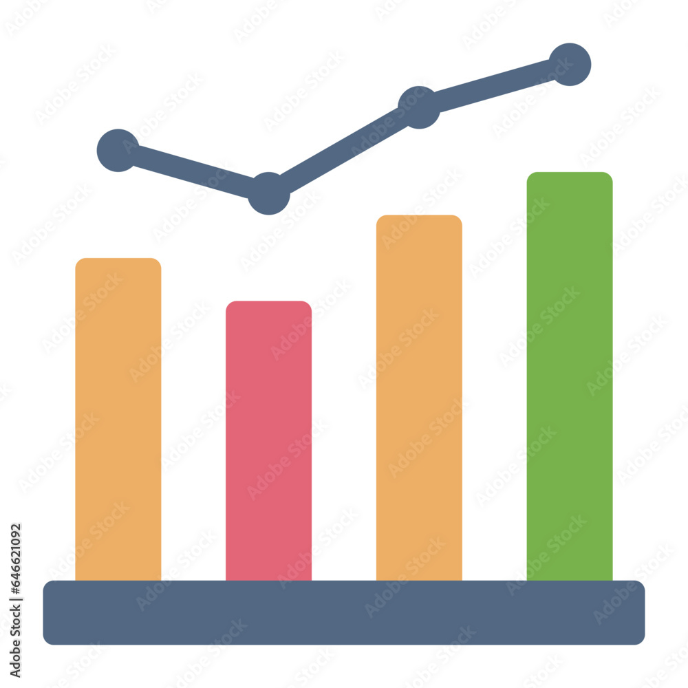 Statistic Bar Chart flat icon Statistic Bar Chart flat icon