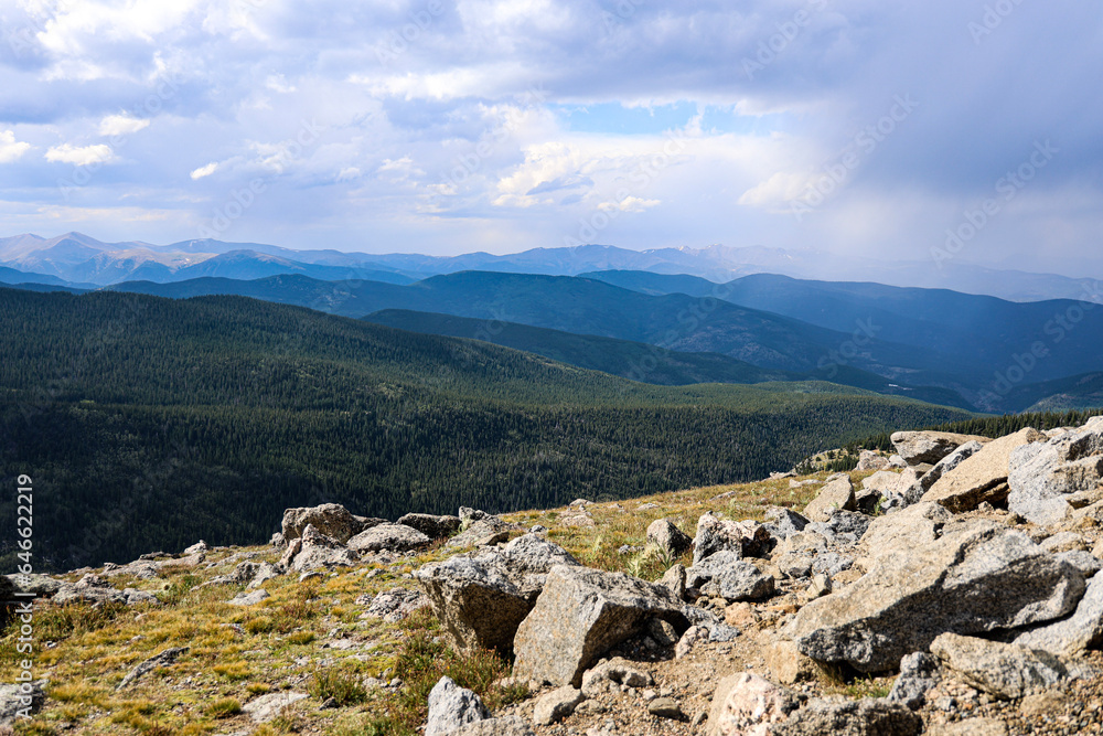 landscape with mountains @ Colorado landscape with mountains @ Colorado