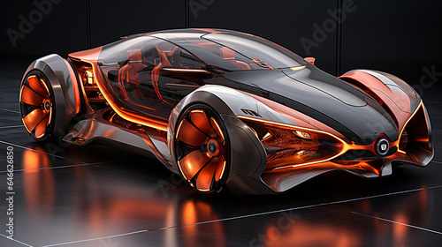 futuristic car in motion UHD wallpaper Stock Photographic Image © Ahmad