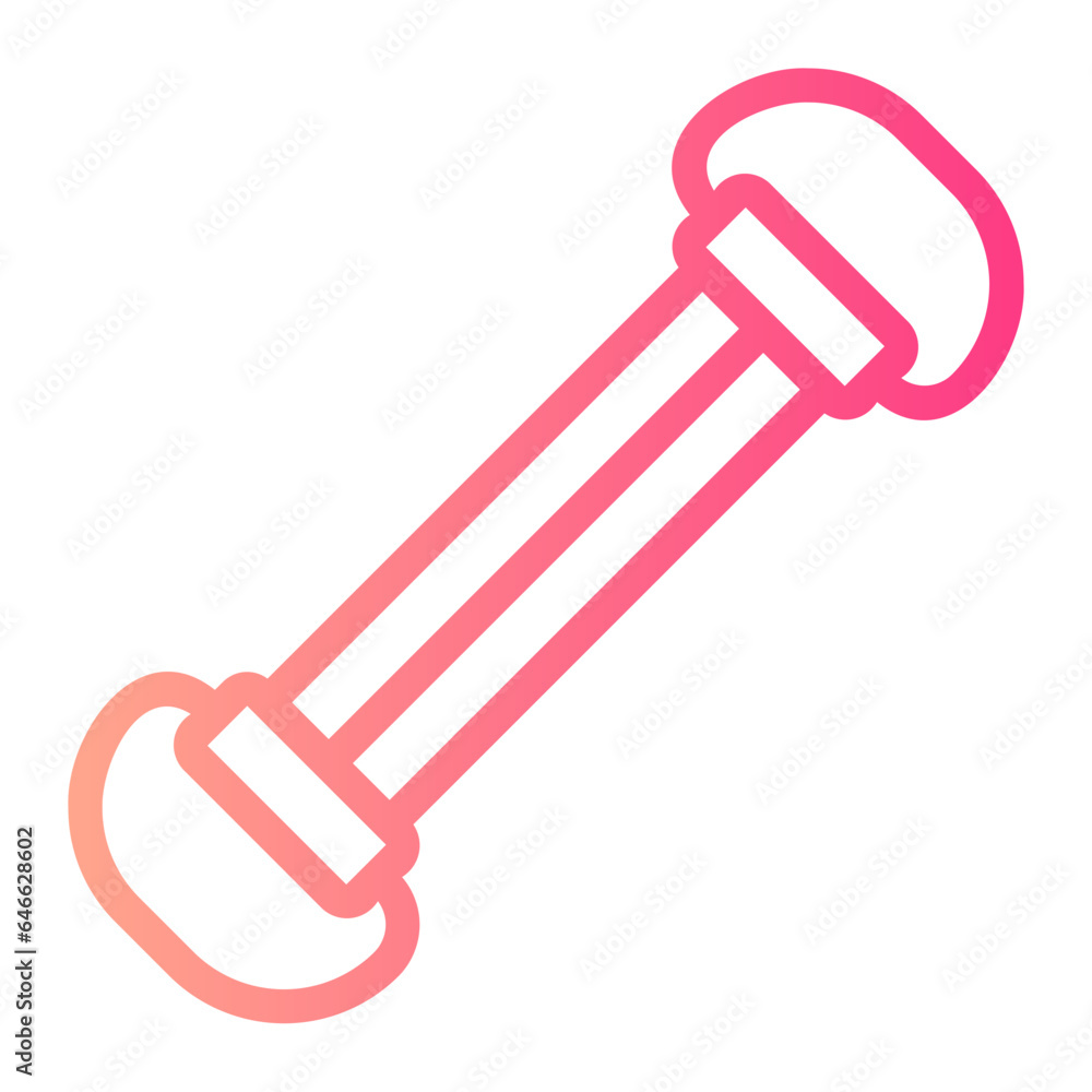 chest expander gradient icon chest expander gradient icon