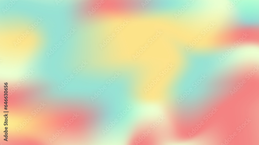 Gradient Blur Hologram Background Design