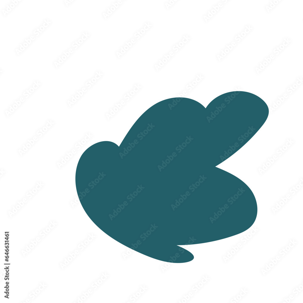 Blue abstract shapes vector Blue abstract shapes vector