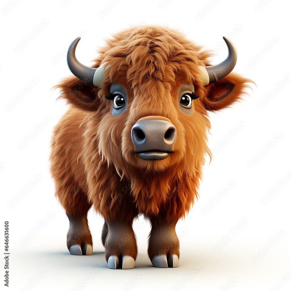 Cute 3D Carton Byson Cute 3D Carton Byson