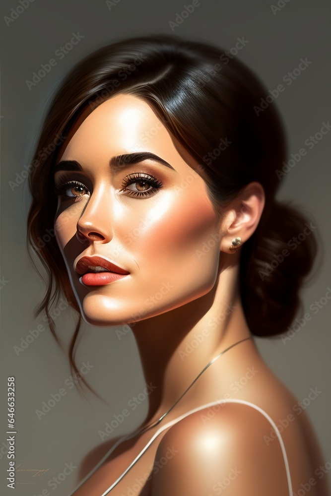 portrait of a woman portrait of a woman