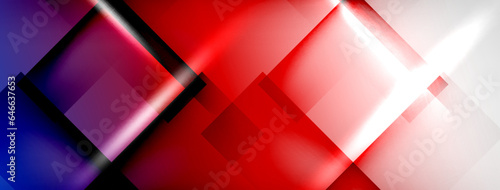 Abstract lines geometric techno background layout