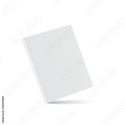 Blank Cover Of Magazine, Book, Booklet, Brochure. Vector