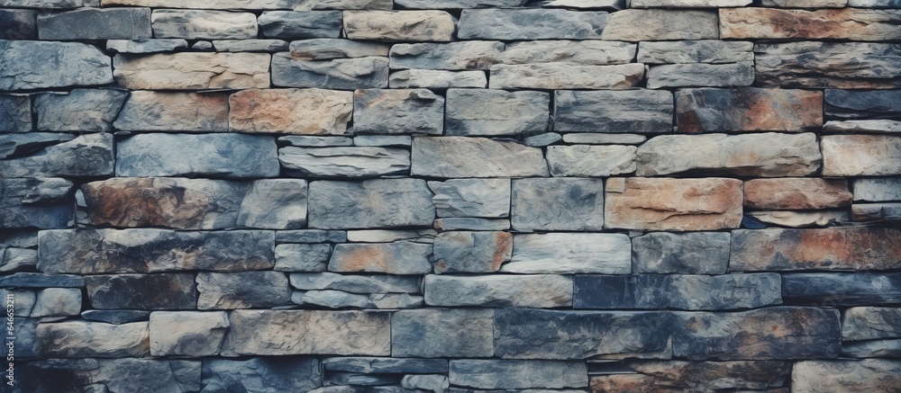 Fototapeta premium Vintage-style wall texture with natural color used as a background.