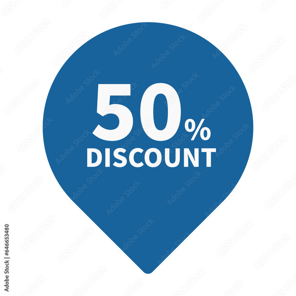 50 Discount In Blue Circle Shape For Sale Promotion Business
50 Discount In Blue Circle Shape For Sale Promotion Business