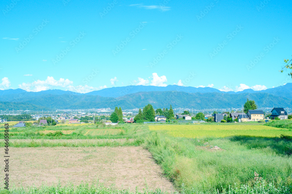 9月の安曇野 穂高