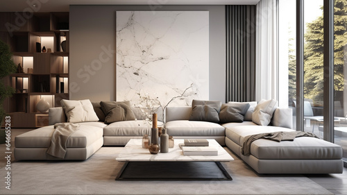 Beautiful Living Room Interior Design © Isabel