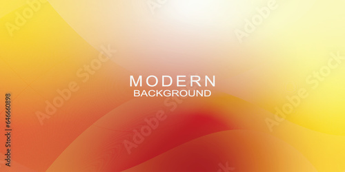 Abstract Yellow and Orange Liquid Multicolor Wave  shape Gradient Background