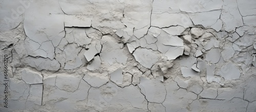 Earthquakes cause cracks or damage to cement walls or surfaces.