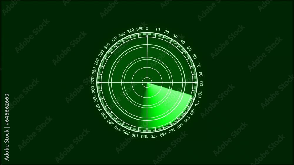 Target searching and scanning interface. RADAR Screen High Tech Concept animation Target searching and scanning interface. RADAR Screen High Tech Concept animation