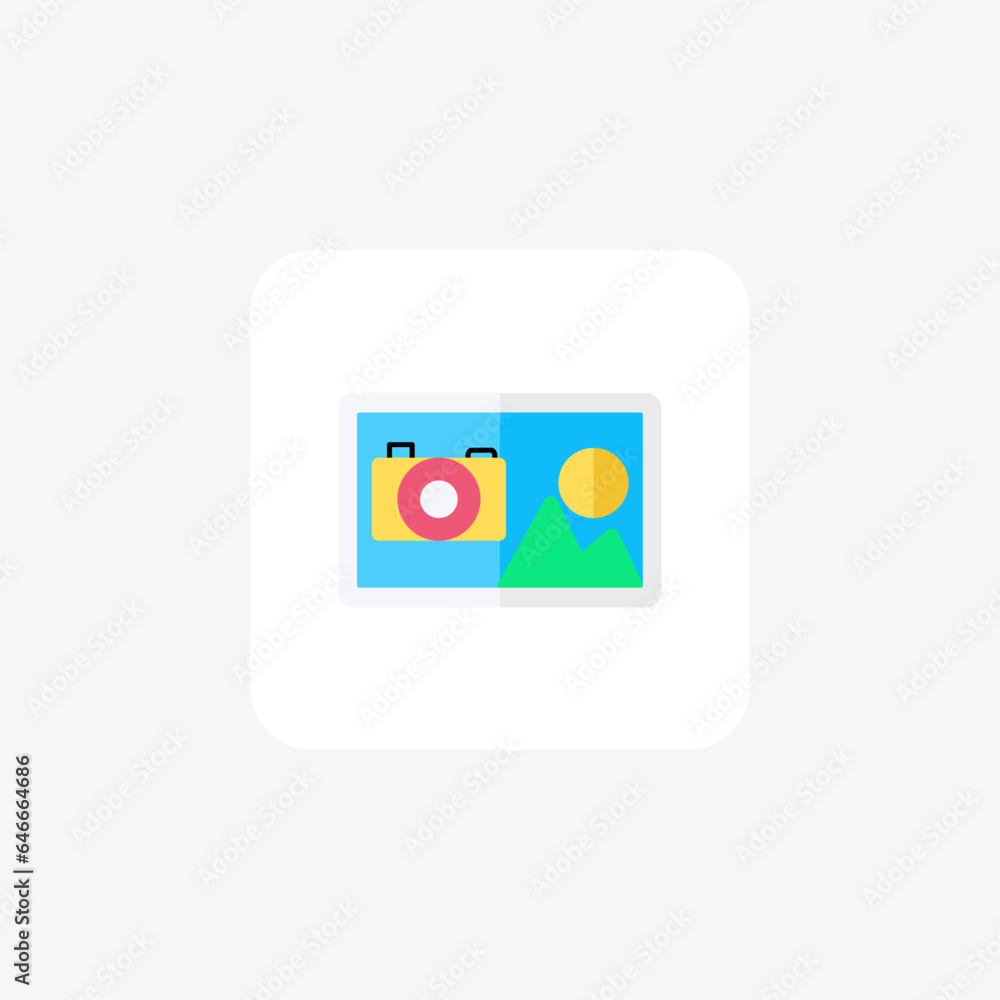 Travel Photography Flat Icon Travel And Tour Icon, Tourism Icon, Exploring World Icons Travel Photography Flat Icon Travel And Tour Icon, Tourism Icon, Exploring World Icons