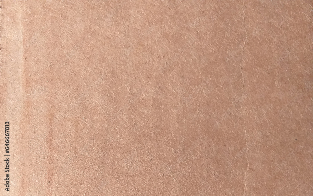 Fototapeta premium Brown color paper shown grain details on it's surface.