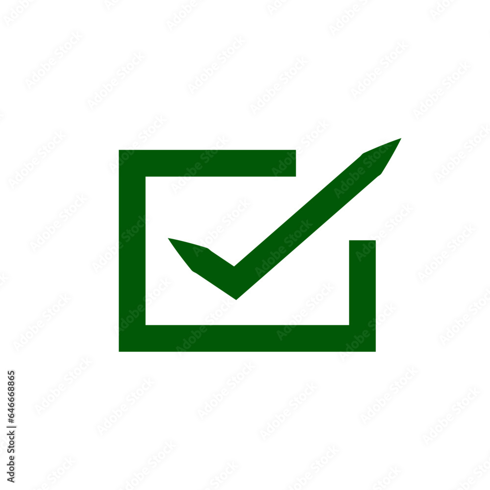 Approve icon vector Approve icon vector