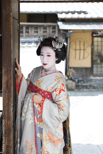 京都祇園の舞妓のイメージ