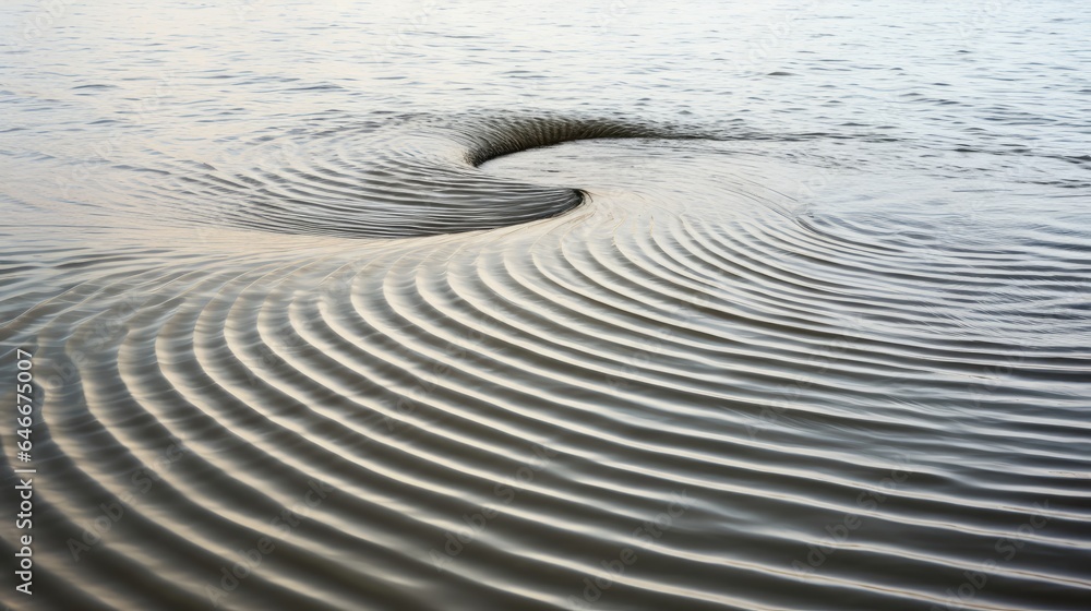 Small Scale Ripples Money Ripple Effect: Simple ripples spreading outward from a central ...