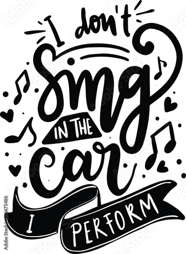 Funny quote typography, Vector illustration design, Textile graphic t-shirt print