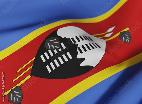 Flag of Eswatini photo