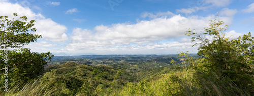 the landscape outside of metro manila city at Masungi Georeserve