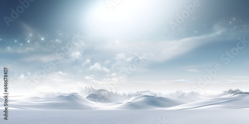 winter mountain landscape © Bubble