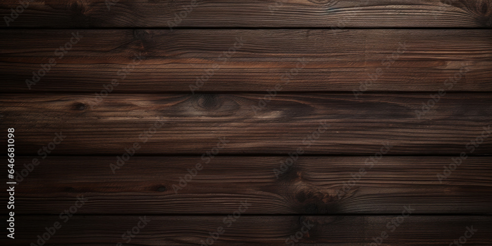 Obraz premium Dark wooden background