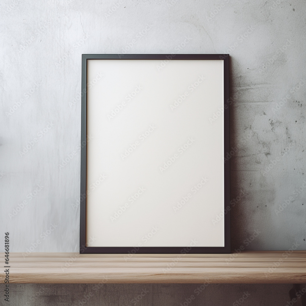 white frame on wall white frame on wall