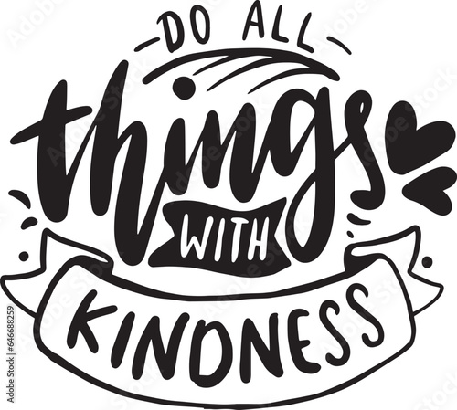 Motivational quotes. Hand written sign for every design production.